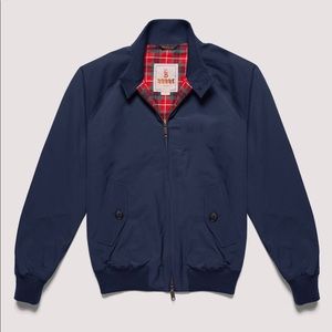 NWT J.Crew x Baracuta G9 Jacket Navy Blue Size 40